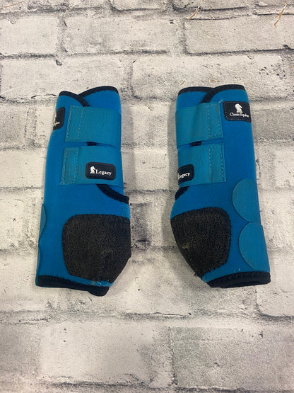 Classic Equine Legacy Front Boots Teal M