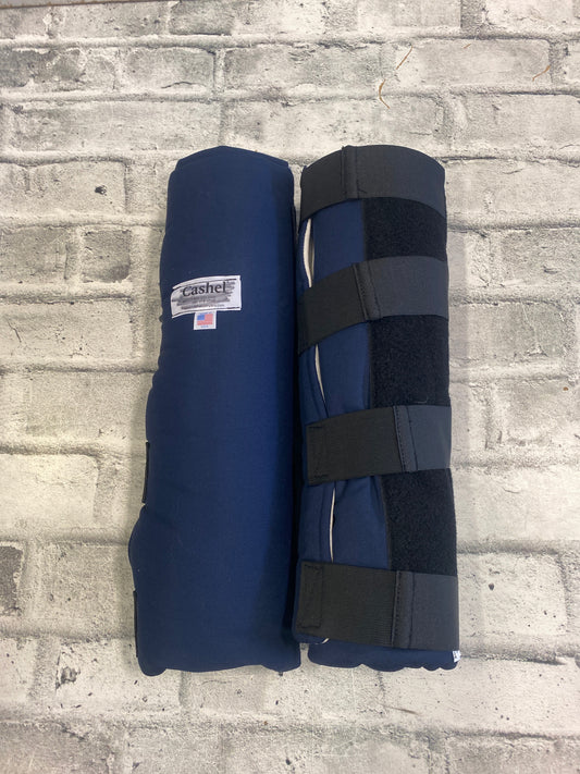 Cashel Quick Wraps Navy 16" (2)