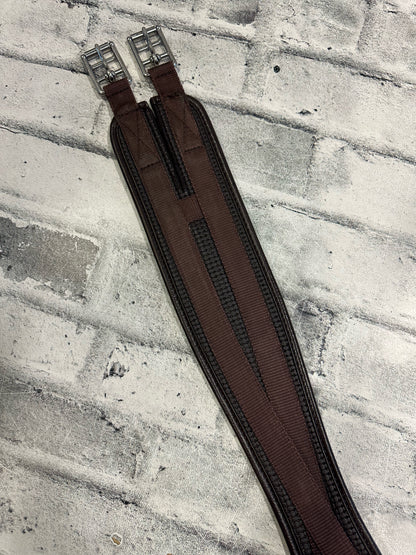 48" Thorowgood Neoprene Girth Brown w/ One Side Elastic