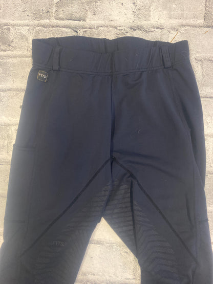 FITS Pull On Riding Tights Black M