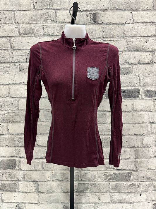 Goodrider LS Shirt Burgundy XS