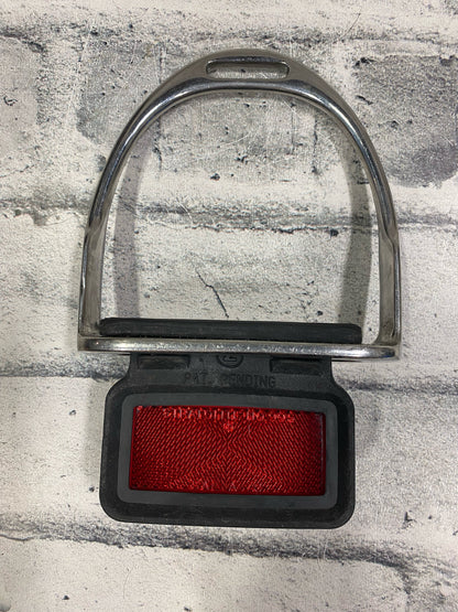 4.75" Stirrup Irons w/ Reflectors