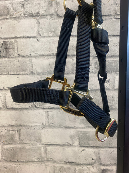 Weaver Nylon Halter Black Yearling