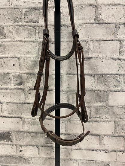 Fancy Stitch Hunter Bridle Brown F