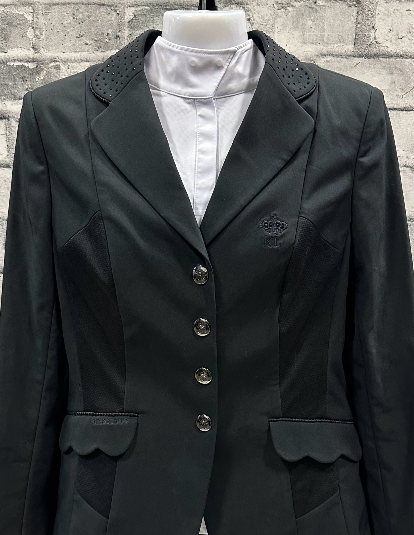 Kingsland Technical Show Jacket Black 10 (EU 40)