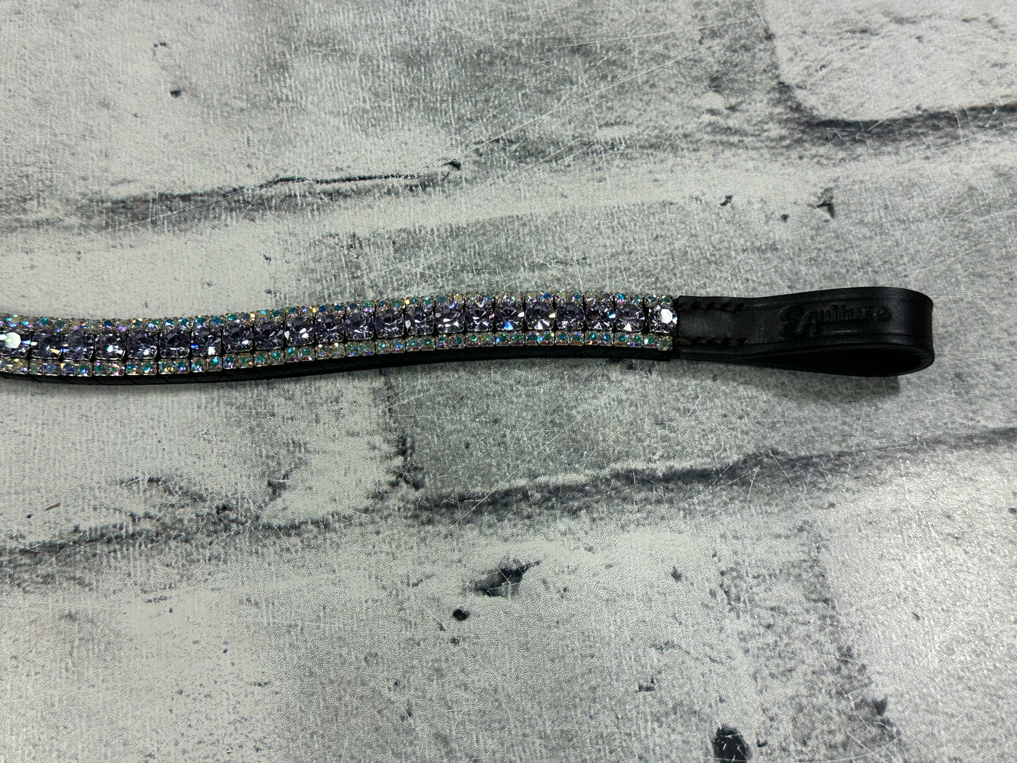 15" Equiture Violet Iridescent Browband