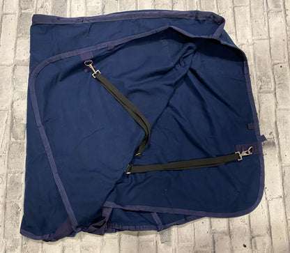 78" Shedrow Cotton Sheet Navy