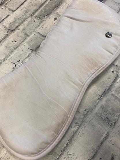 Ogilvy Memory Foam Half Pad White