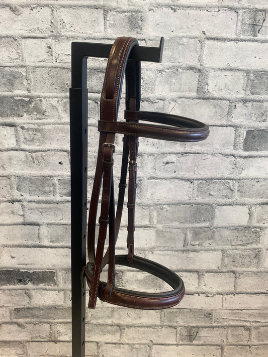 Red Barn Fancy Stitched Hunter Bridle Brown F