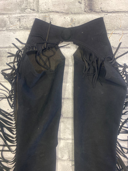 Hobby Horse Co. Suede Chaps Black Youth L