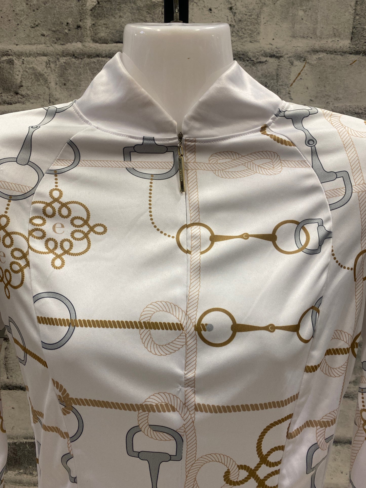 Espoir Sun Shirt Bit Print White S