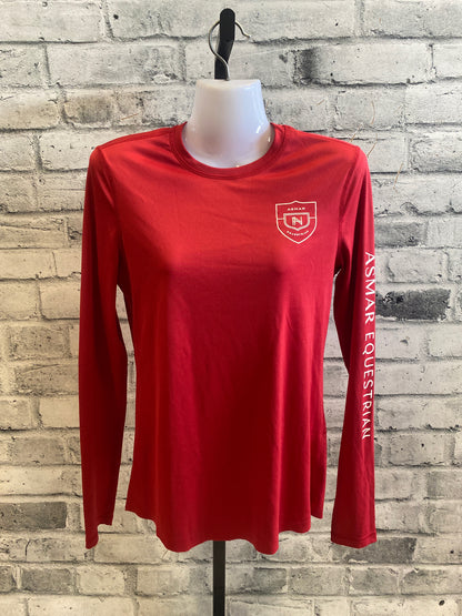 Asmar LS Shirt Red M