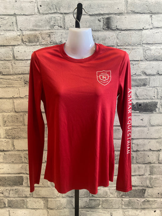 Asmar LS Shirt Red M