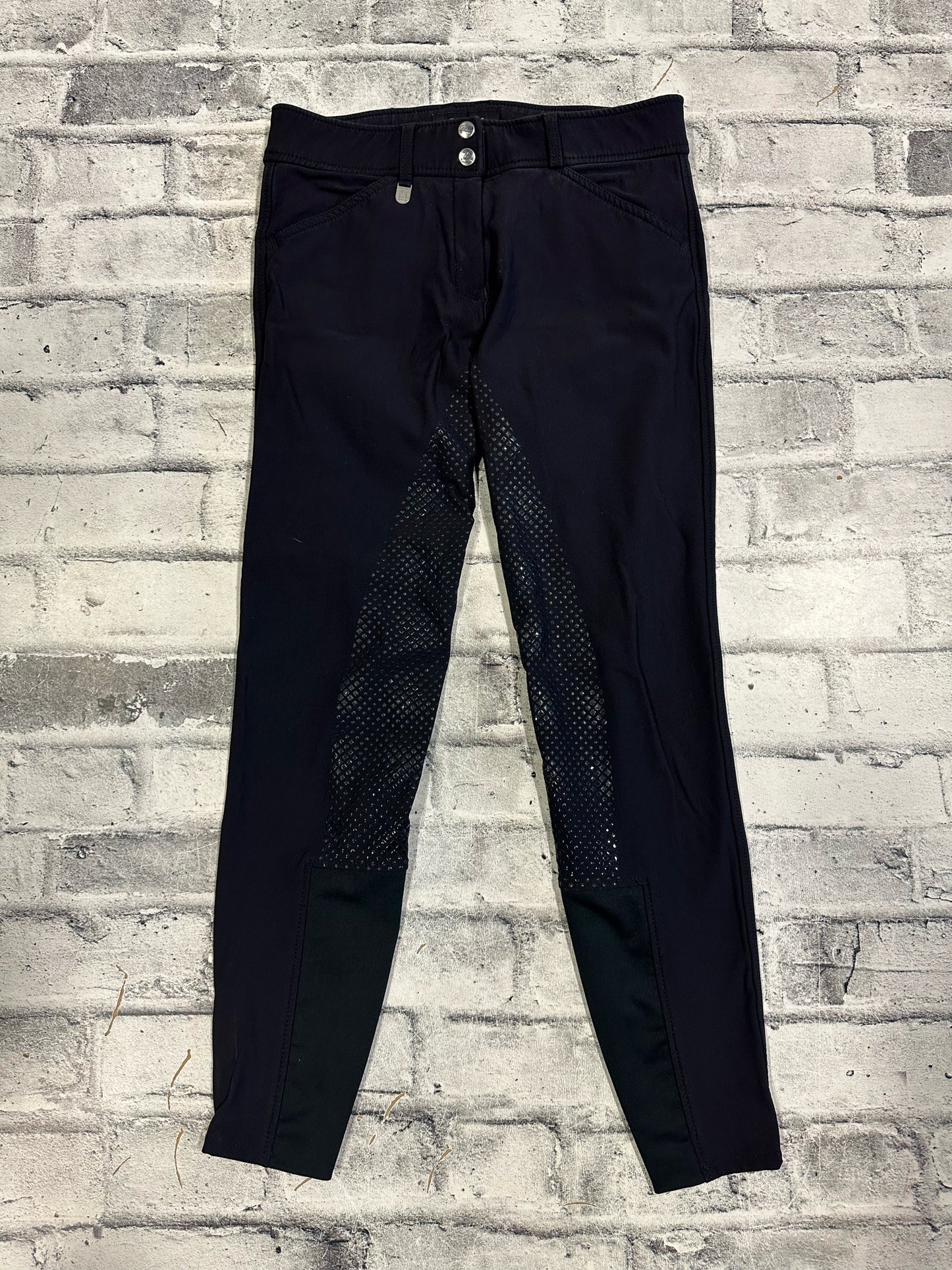 Horze FS Silicone Grip Breeches Black 26
