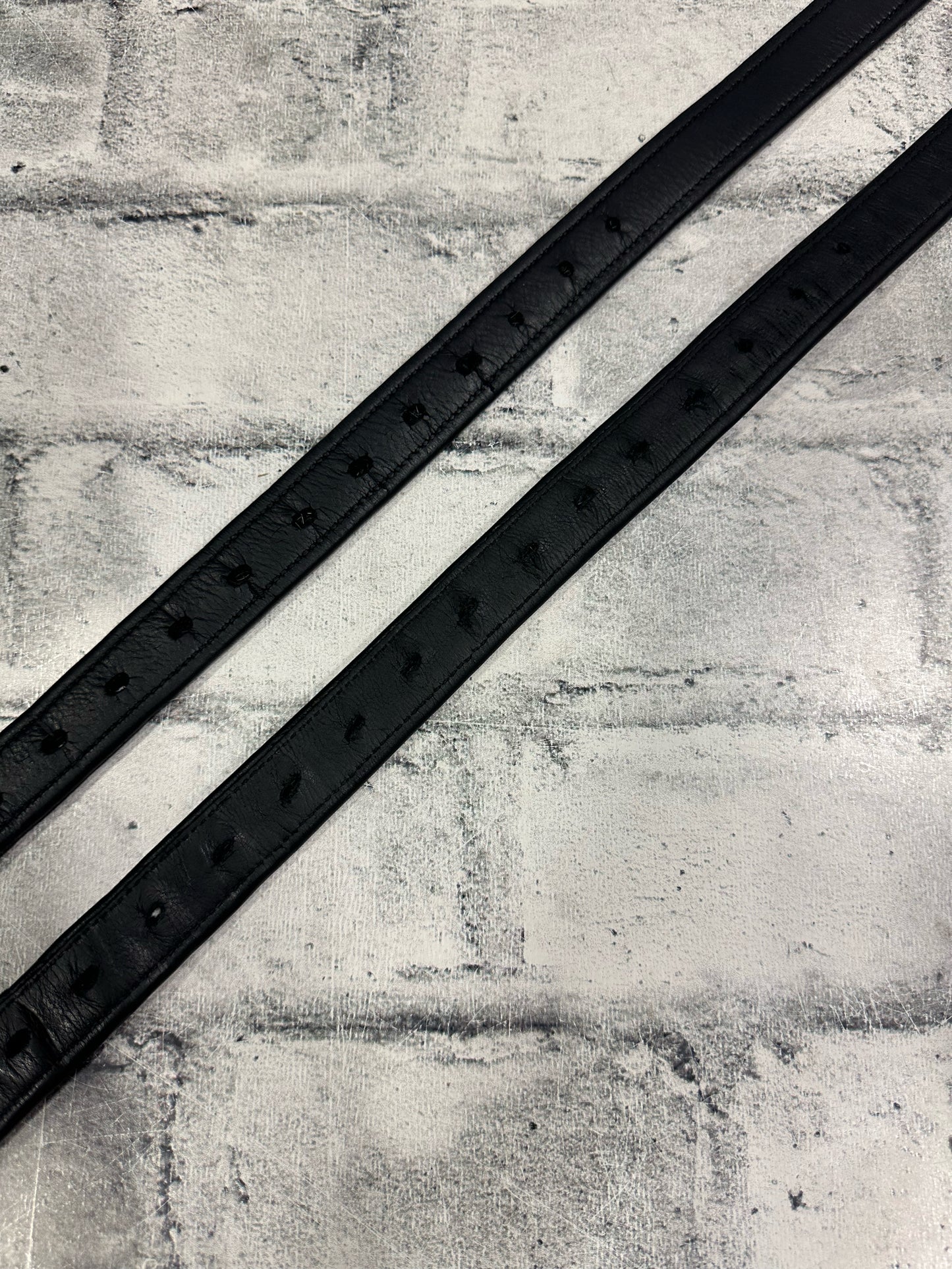 60" Nylon Core Stirrup Leathers Black