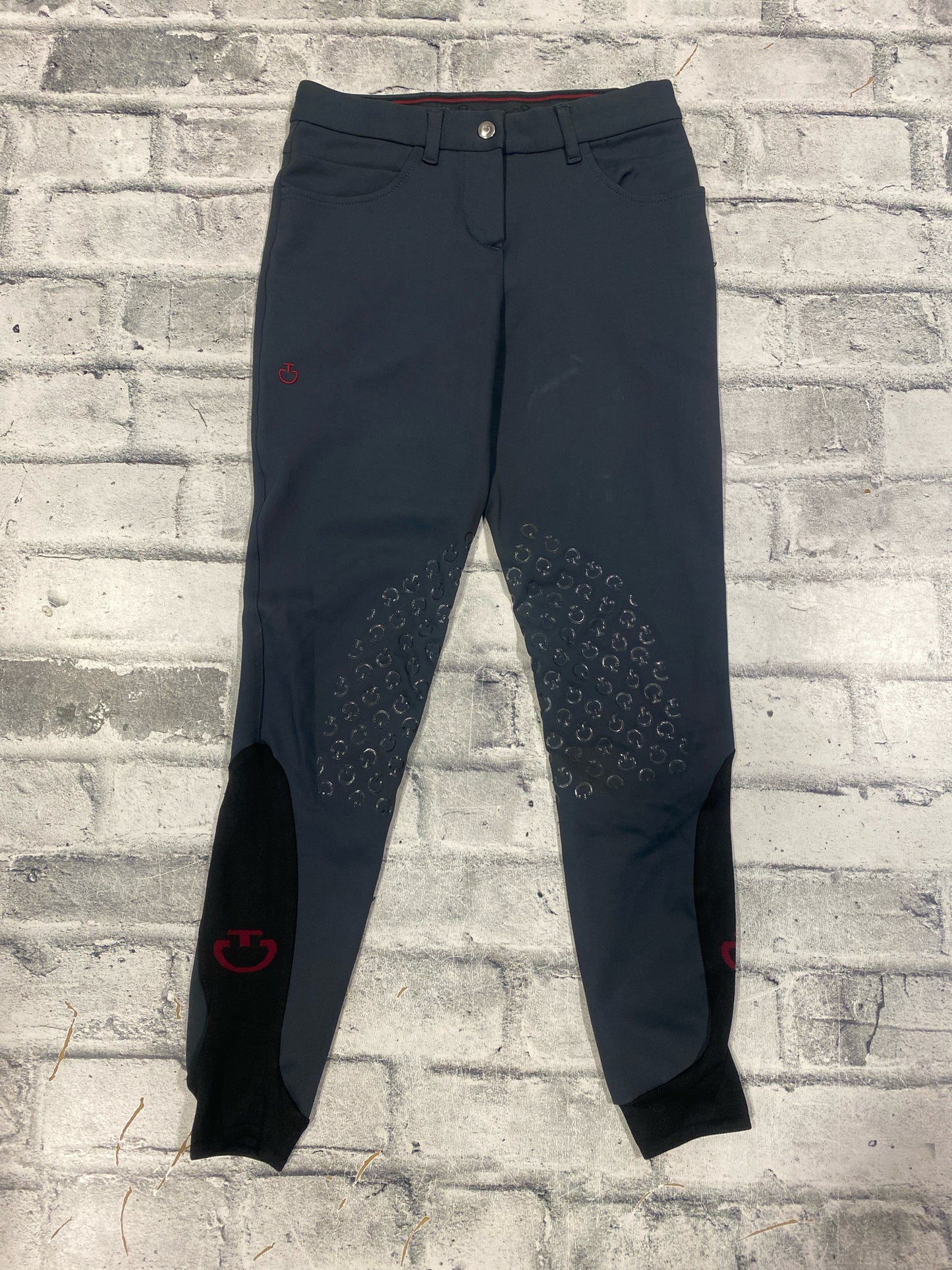 Cavalleria Toscana KP Breeches Charcoal 24