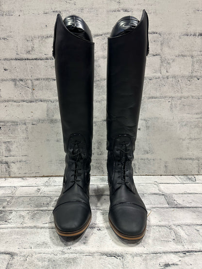 Cresendo Tall Boots Black 9.5 17" H 12" W