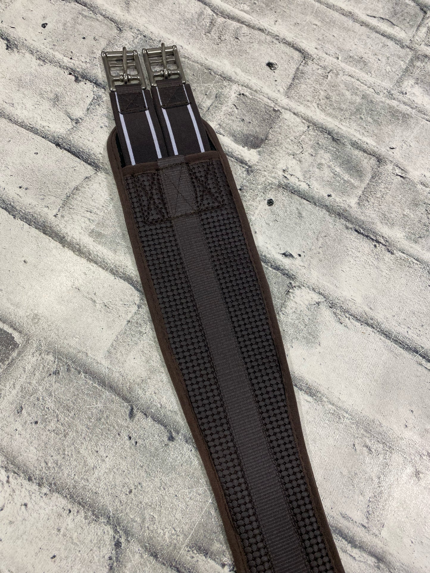 48" Horze Neoprene Girth Brown NEW