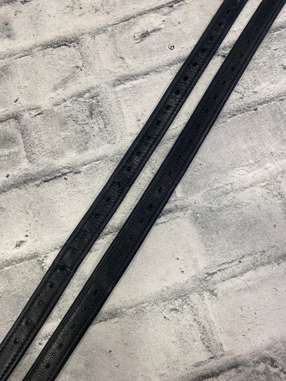 60" Passier Stirrup Leathers Black