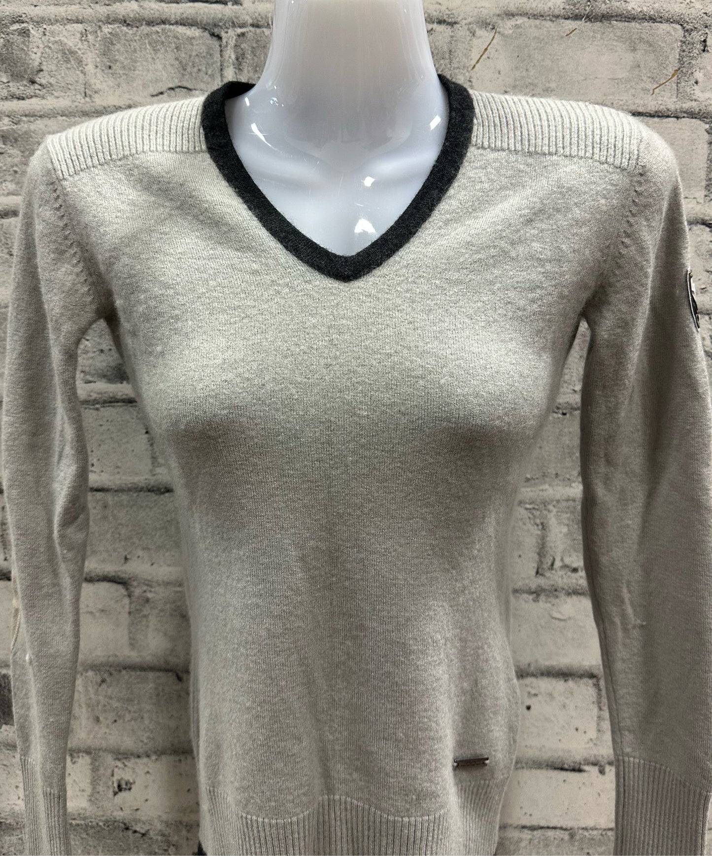 Alessandro Albanese Wool Sweater Grey XS