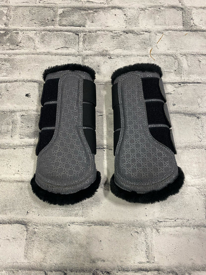 BR Brushing Boots Grey/Black M