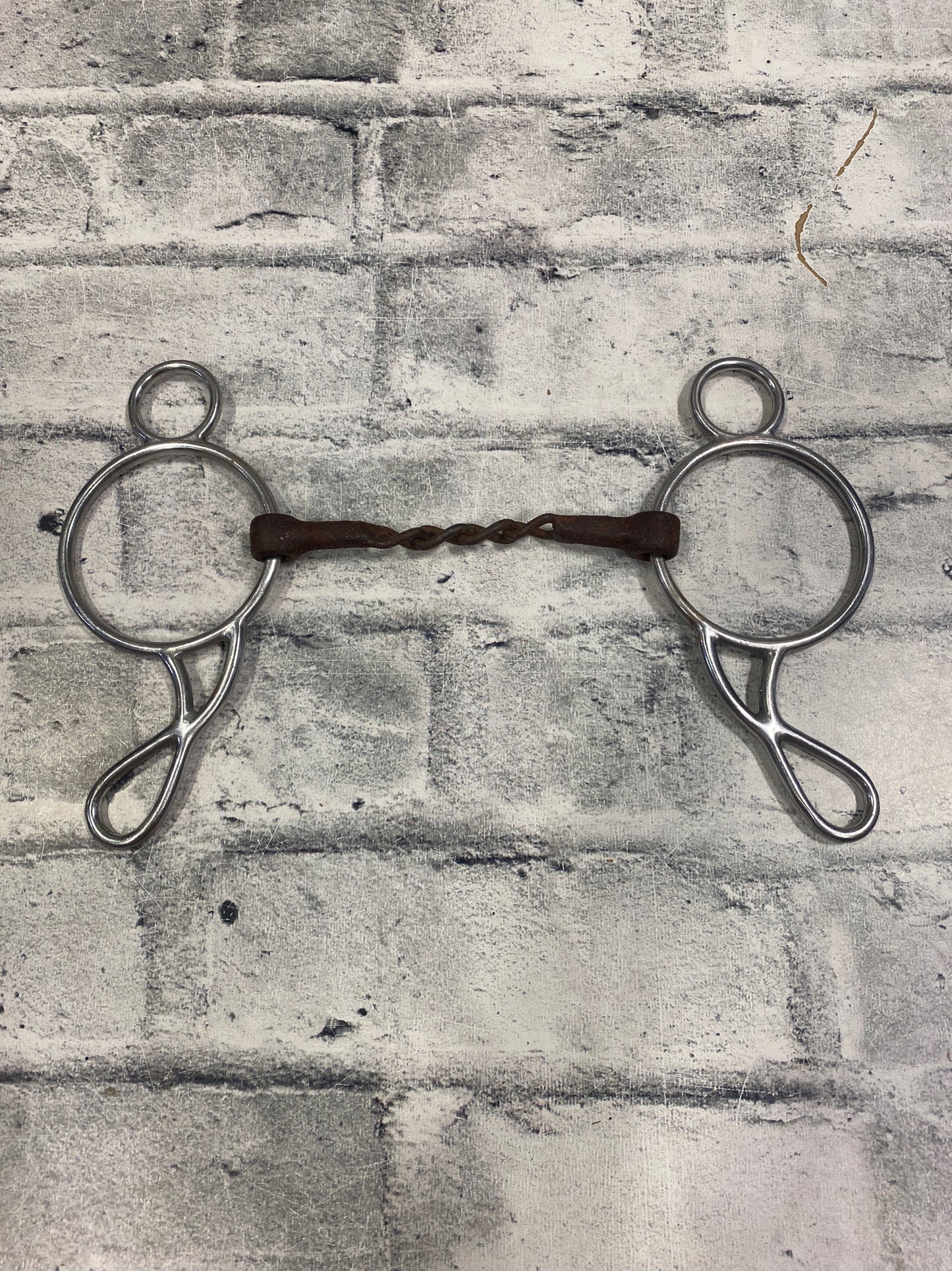5.5" 3 Ring Gag w/ Chain Mouthpiece