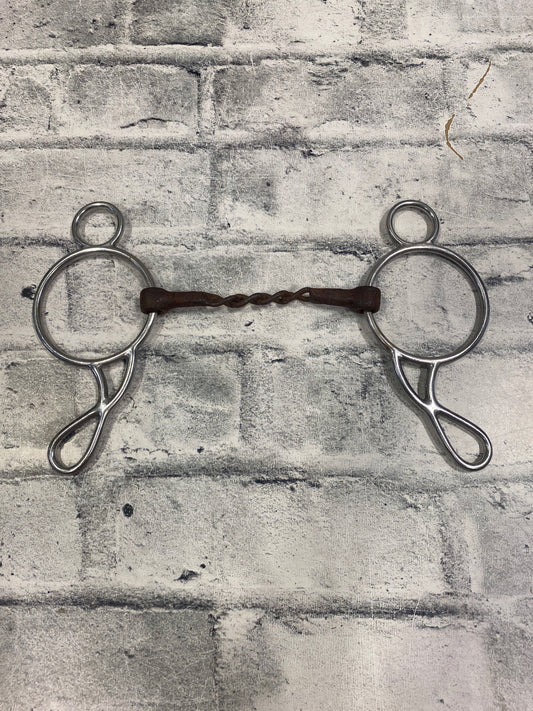 5.5" 3 Ring Gag w/ Chain Mouthpiece
