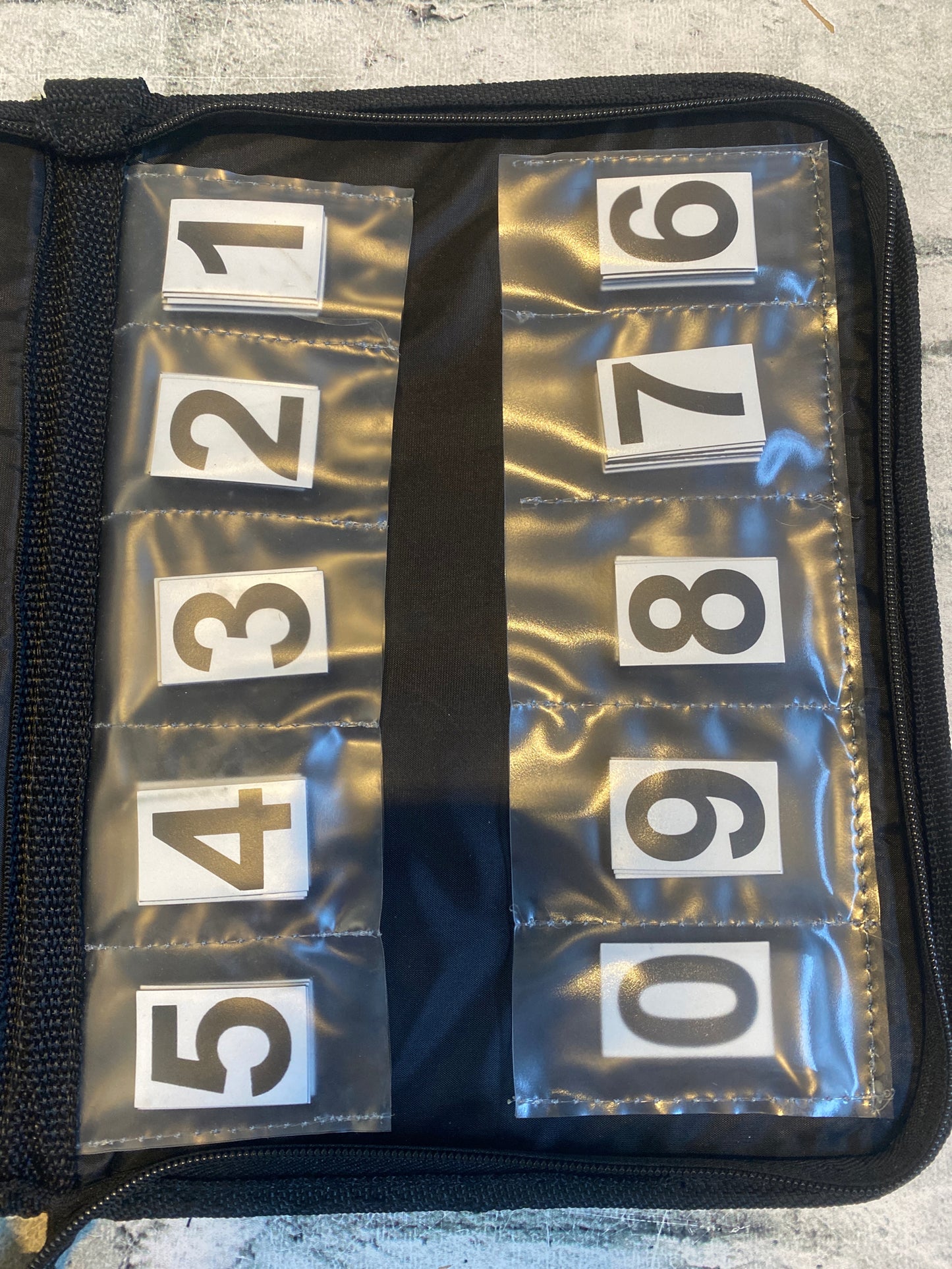 Eskadron Competition Bridle Number Set