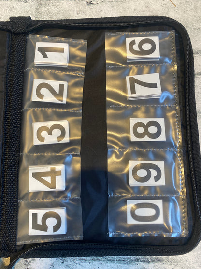 Eskadron Competition Bridle Number Set