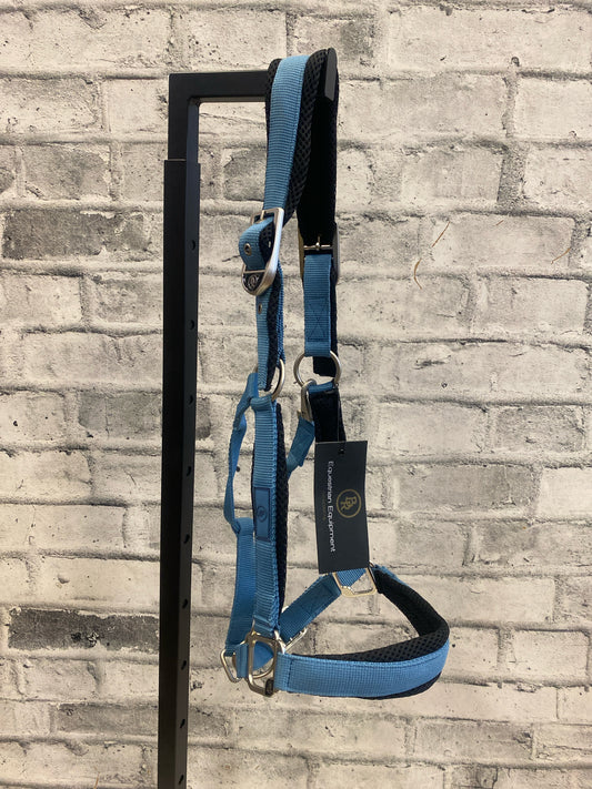 BR Padded Nylon Halter Captain's Blue F NEW