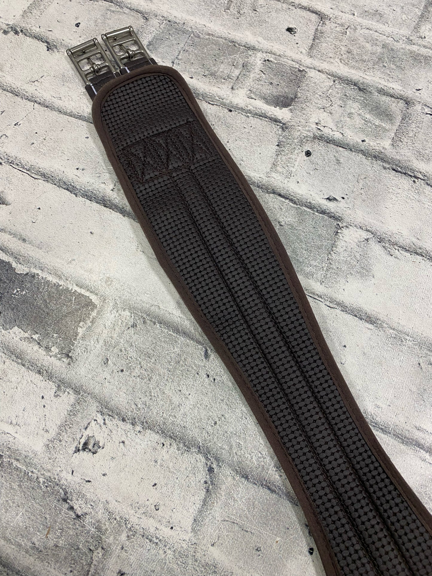 48" Horze Neoprene Girth Brown NEW