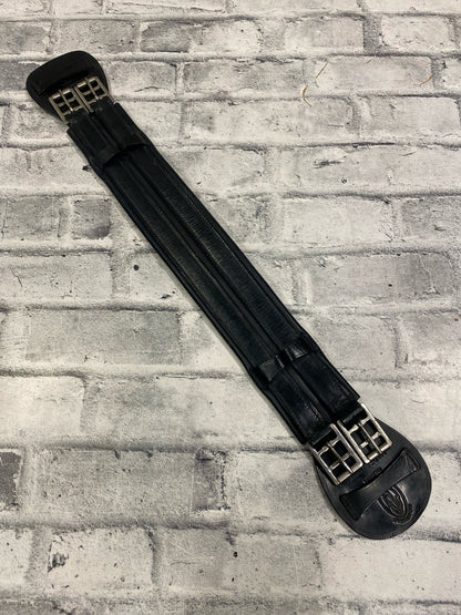 24" Monturas Lucas Talavera Dressage Girth Black