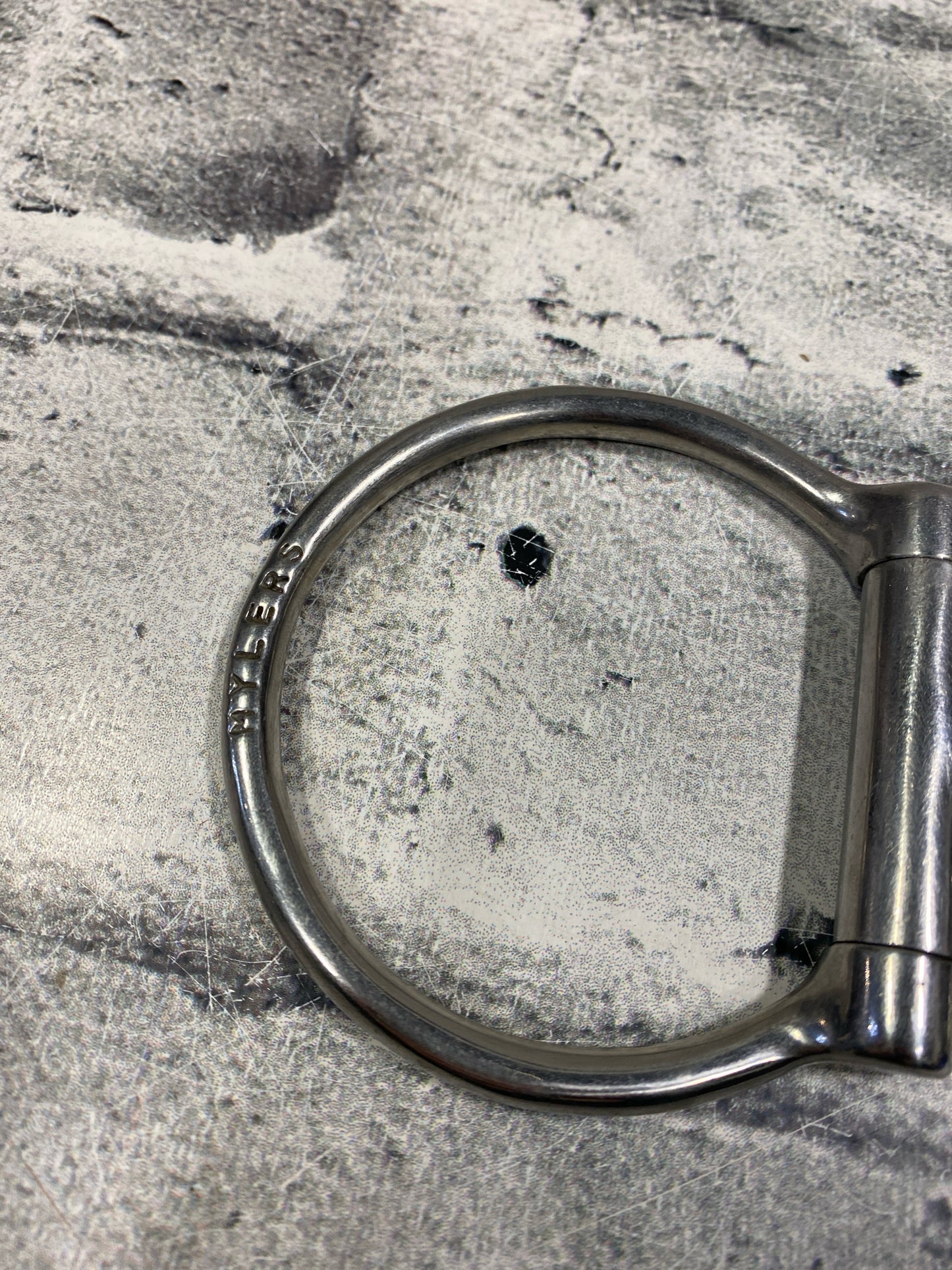 5.25" Myler Curved Twisted Wire Fixed Ring Bit