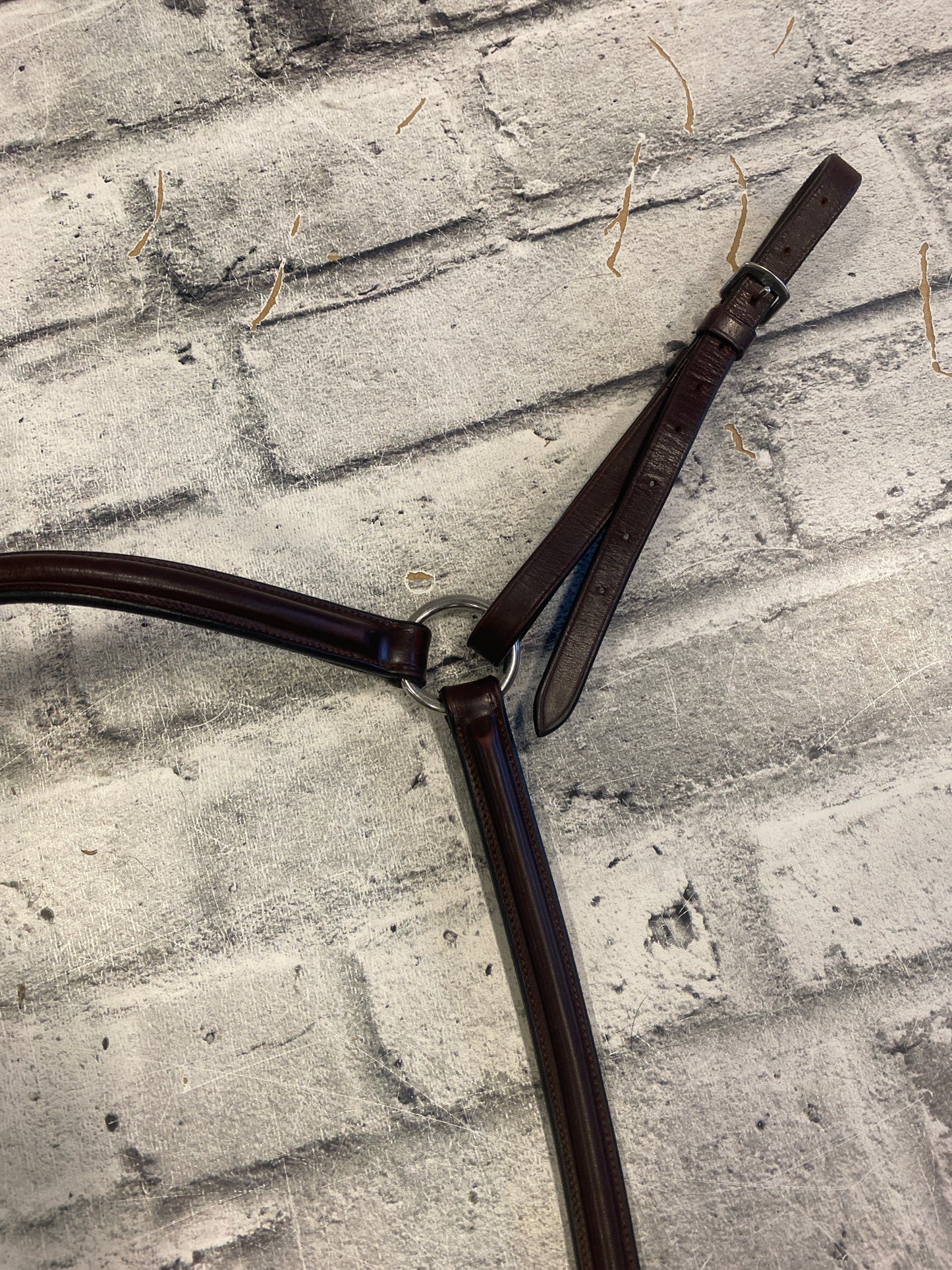 Fancy Stitch Leather Breastplate Cob