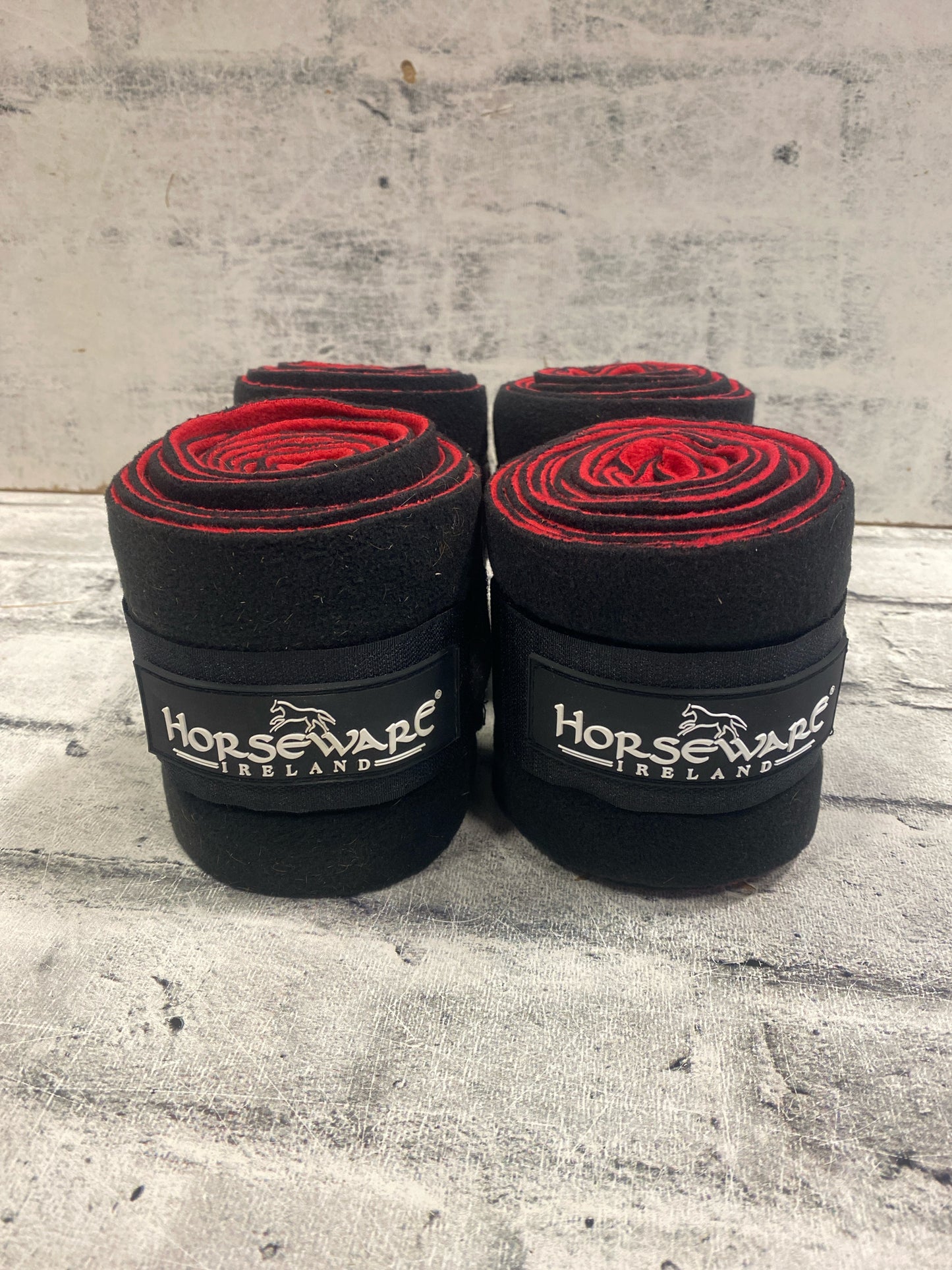 Horsewear Polos Red & Black