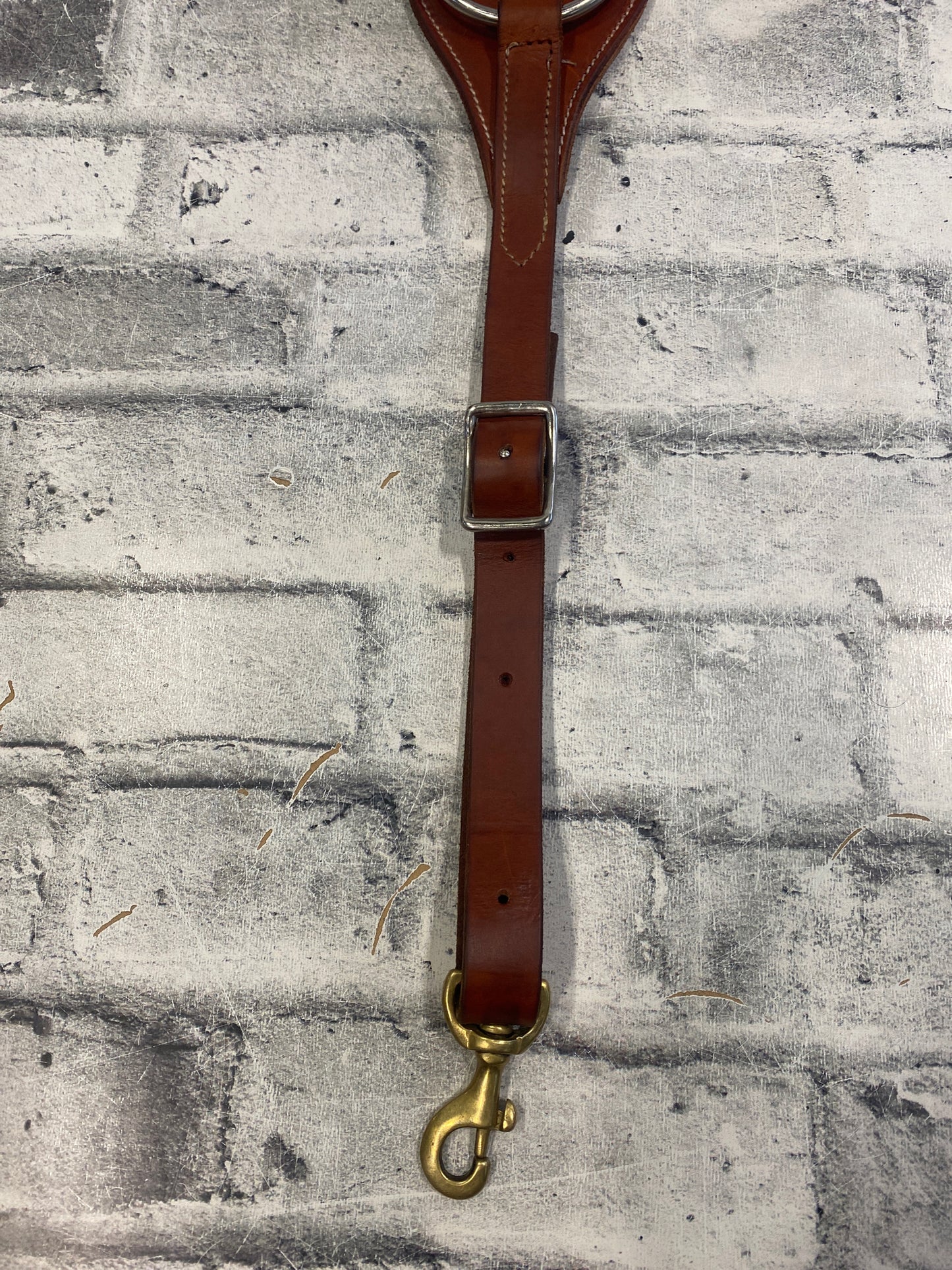 Basketweave Breast Collar Medium Oil