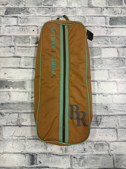 BR Bridle Bag Tan/Turquoise NEW