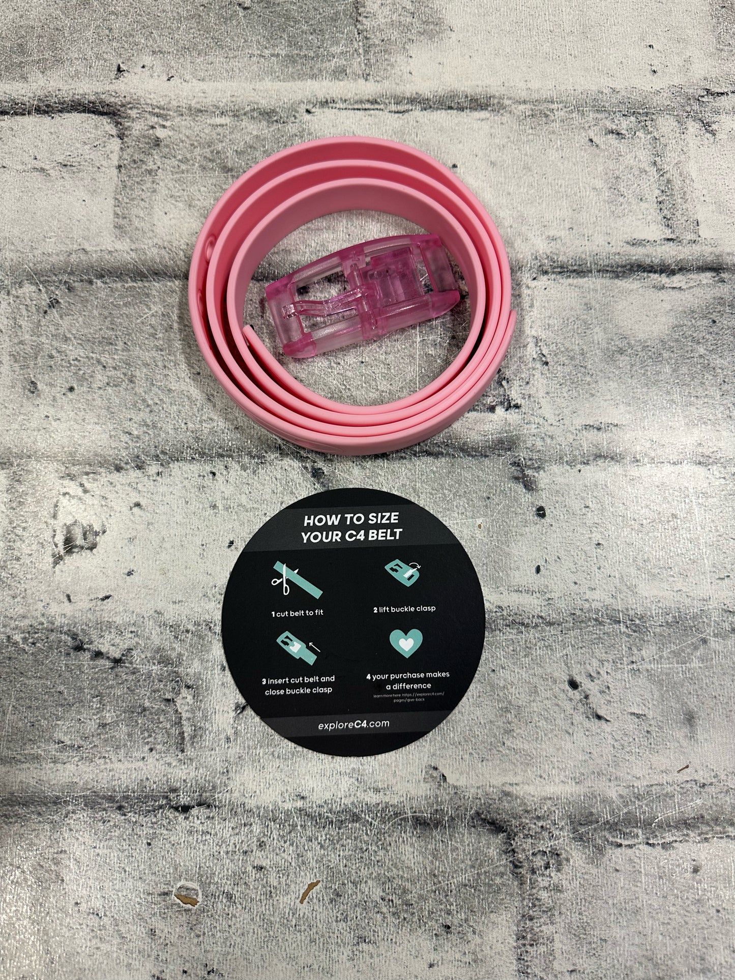 Children's C4 Belt Pink NEW