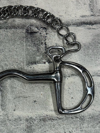 4.75" Ported Kimberwick Bit w/ Chain
