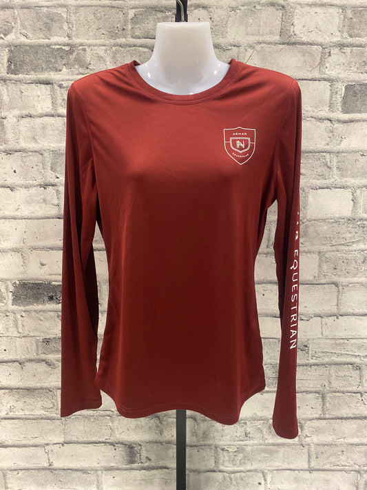 Asmar LS Shirt Red M