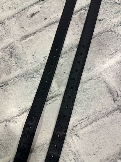 58" Voltaire Stirrup Leathers Black