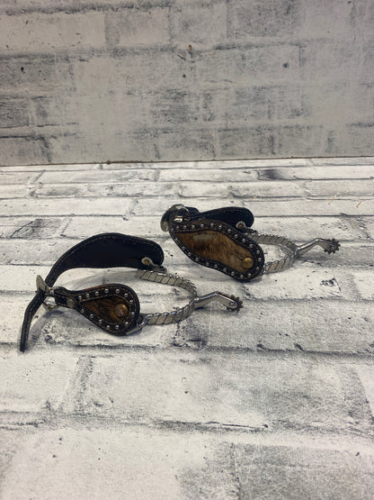 Ladies Spurs w Cowhide Spur Straps
