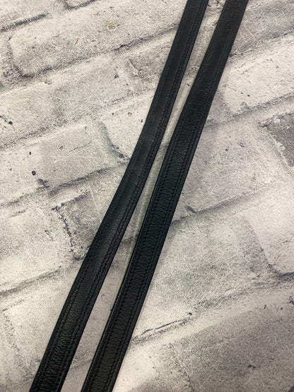 60" Val Du Bois Stirrup Leather Black