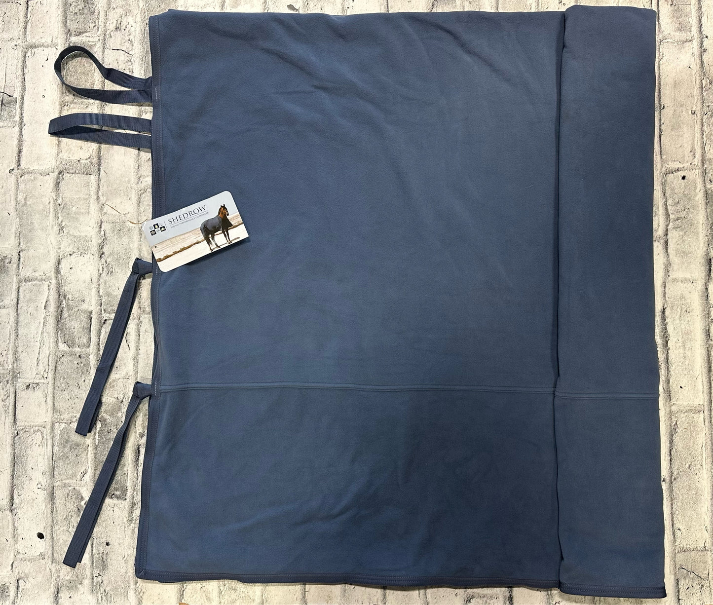 Shedrow Head to Tail Fleece Cooler Blue NEW