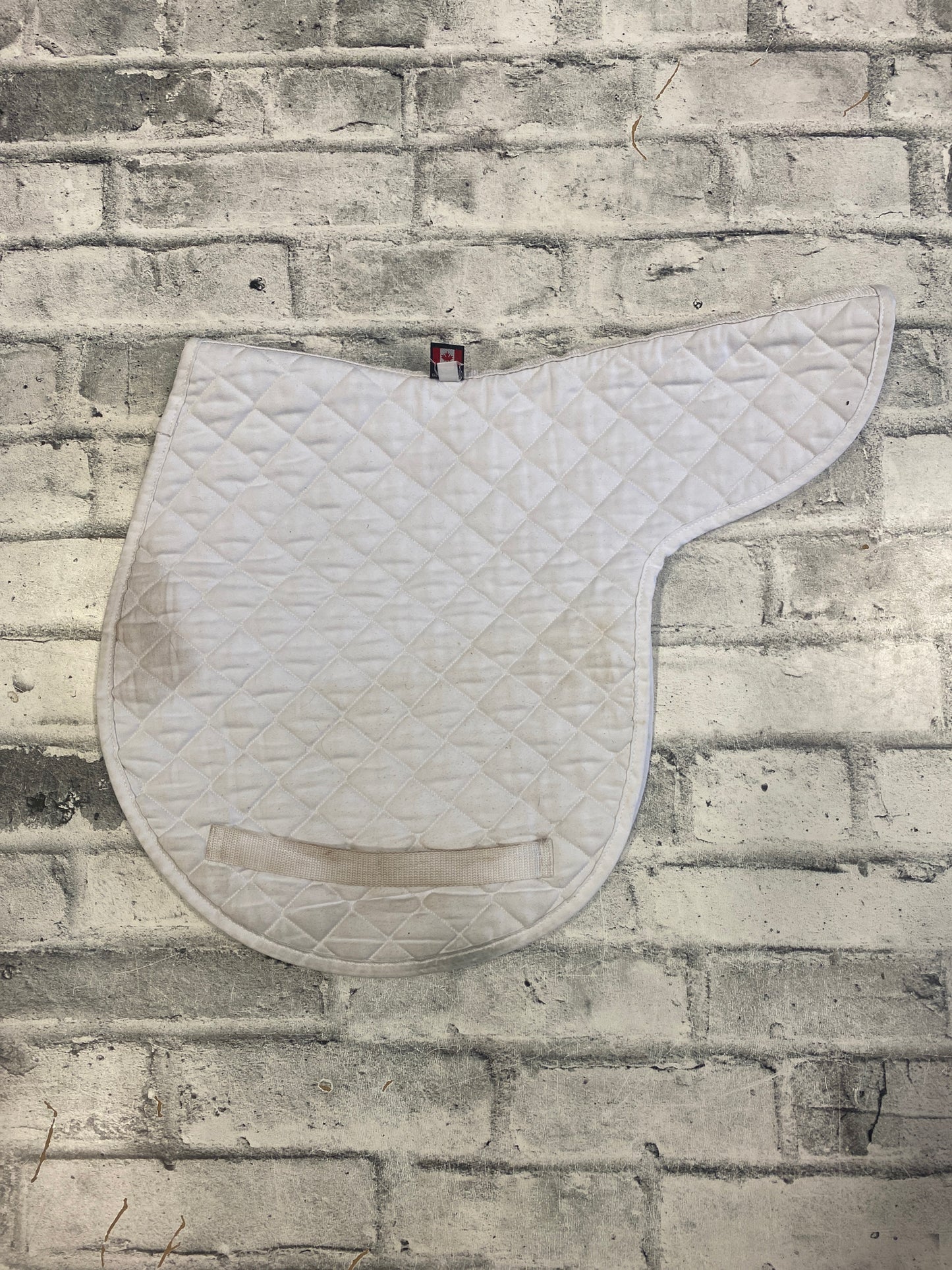 Ogilvy Shaped Saddle Pad White