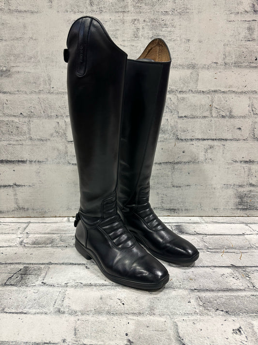 Auken Dress Boots Black 8 H 17" W 14"
