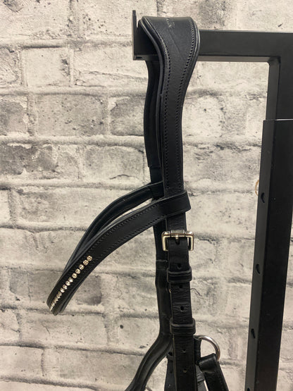 Miklem 2 Diamante Competition Bridle Black F