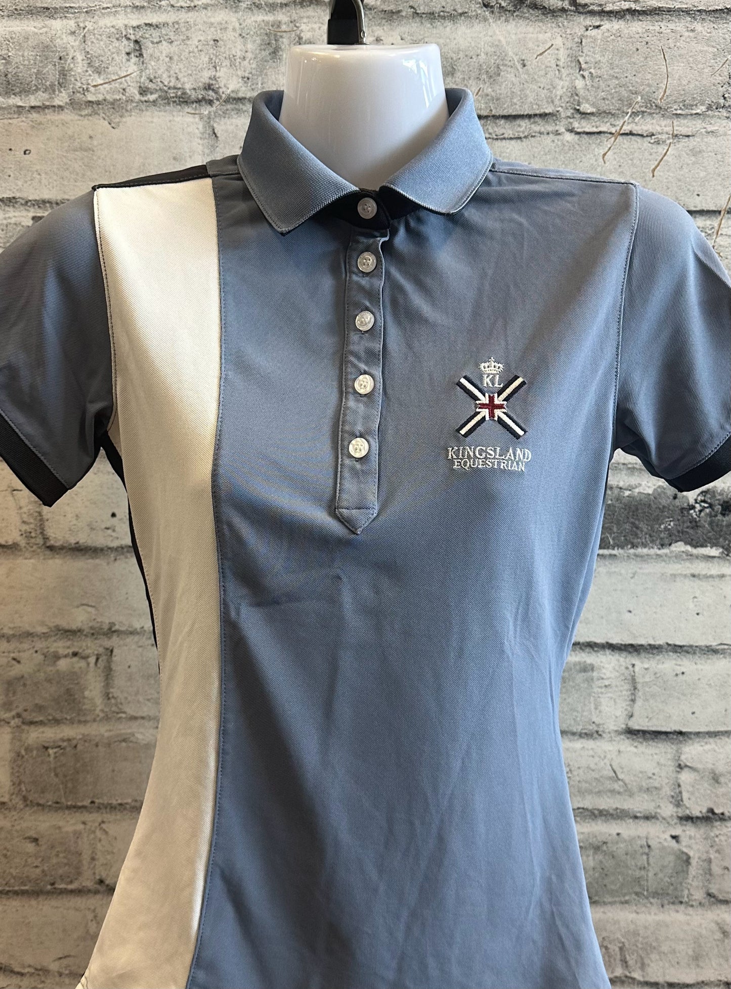 Kingsland SS Polo Steele Blue XS