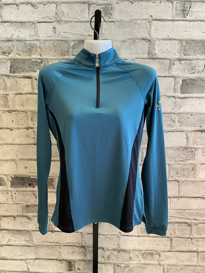 Kastel LS 1/4 Zip Shirt Teal S