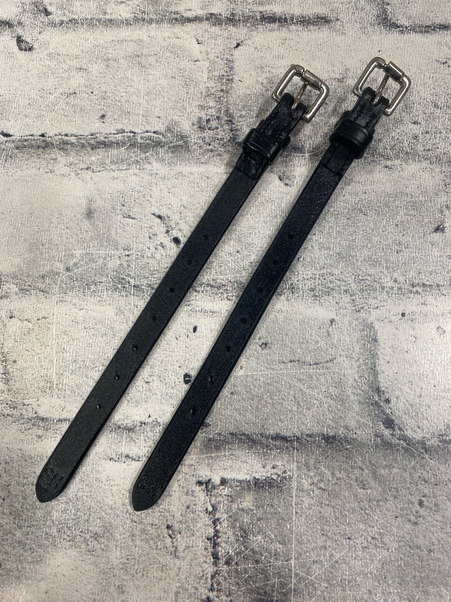 Rambo Micklem Bit Straps Black H